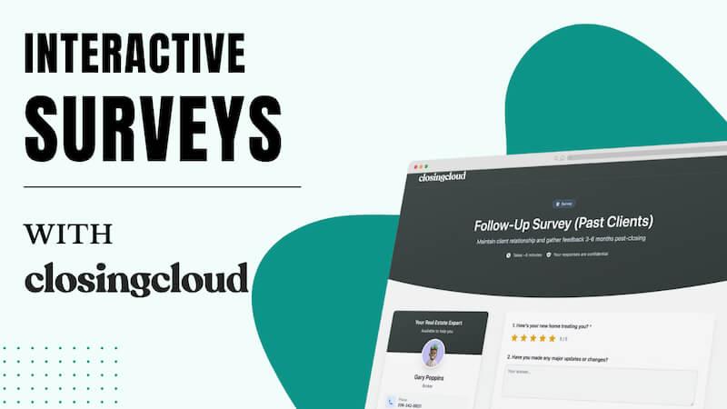 CLosing Cloud - Meet the New Surveys Feature