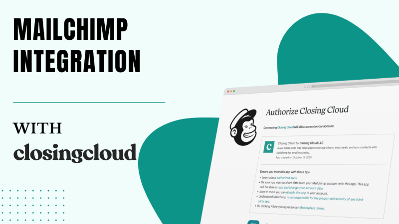 CLosing Cloud - Mailchimp Integration Is Here
